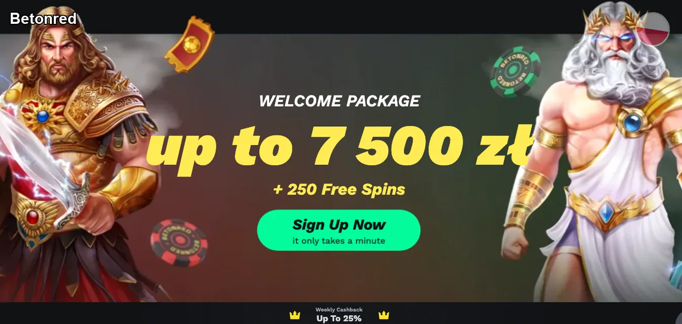 bonus powitalny – Betonred: Betonred bonus bez depozytu i inne promo